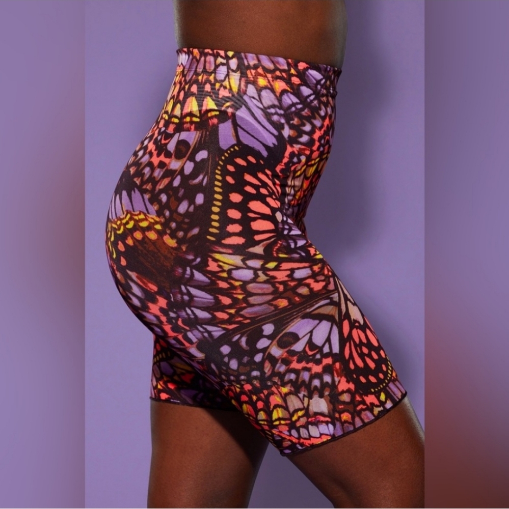 🔴 NWOT Yitty Mesh Me Butterfly Shorts